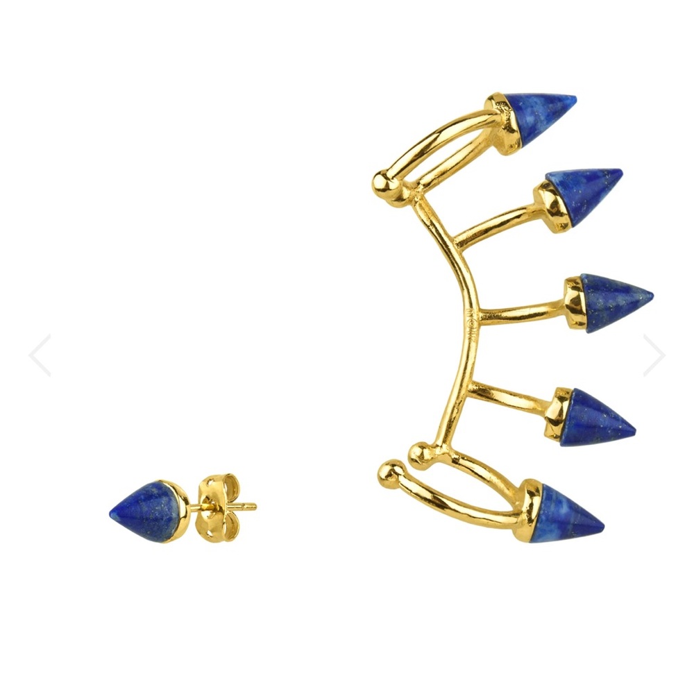 nOir - Spike Stud And Ear Cuff Set - NWOT